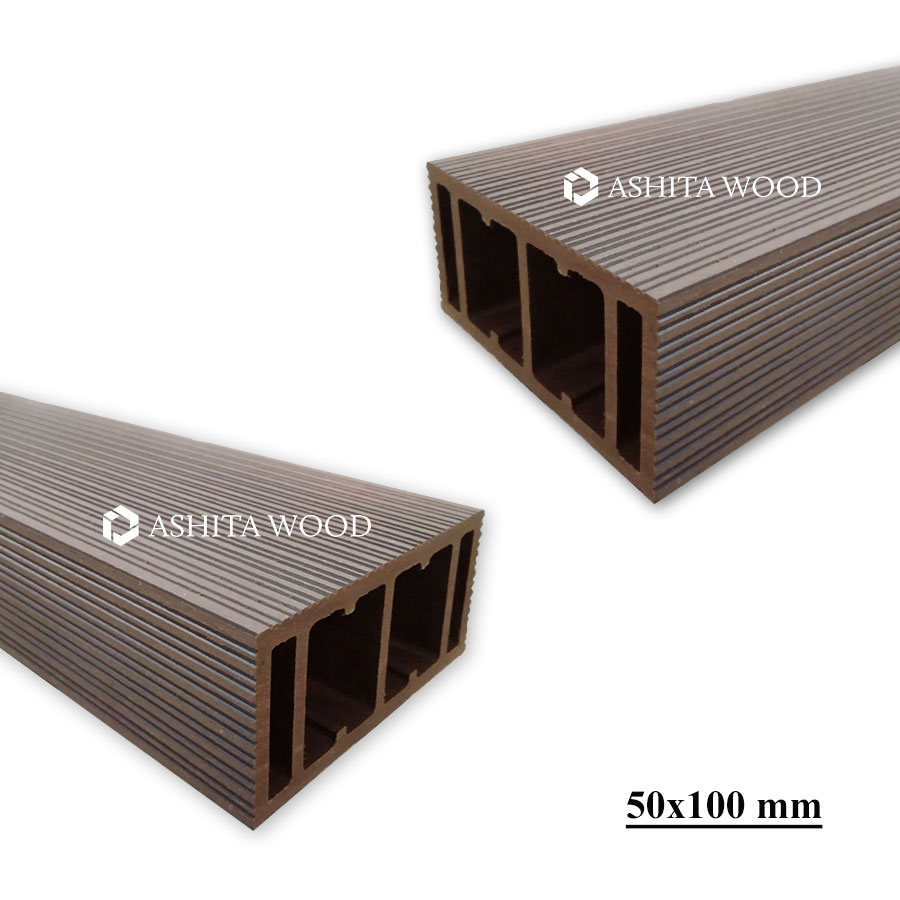 Mẫu gỗ nhựa Ashita Wood 50x100mm